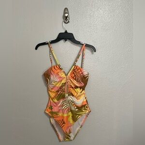 Sanctuary Peach One-Piece Bathing Suit